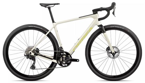 Orbea Terra M20TEAM 2024 Ivory White/Spicy Lime Gloss