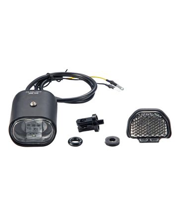 LGT Front Lezyne Hecto E65 210 Lumens/12V STVZO Stem Mounted w/Faston Connectors