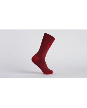 Soft Air Road Tall Sock Specialized Garnet Red
