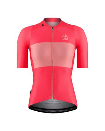 Bika Kurzarmtrikot Etxeondo Damen Rosa Fluor