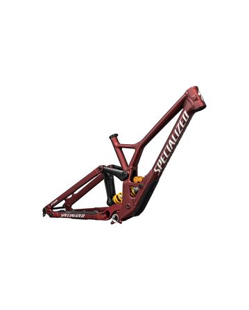 Demo Race Frameset Specialized 2024 Satin Red Sky/White