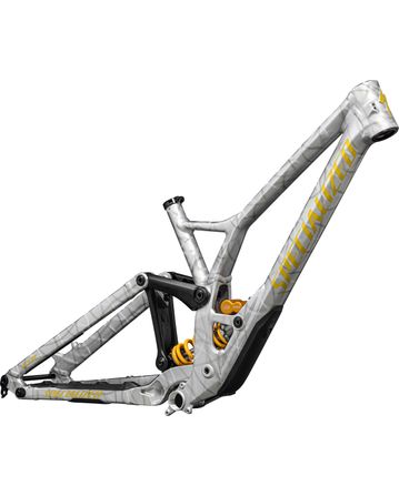 Demo Race Frameset Specialized 2024 Gloss Silver Dust/Metallic Sulphur