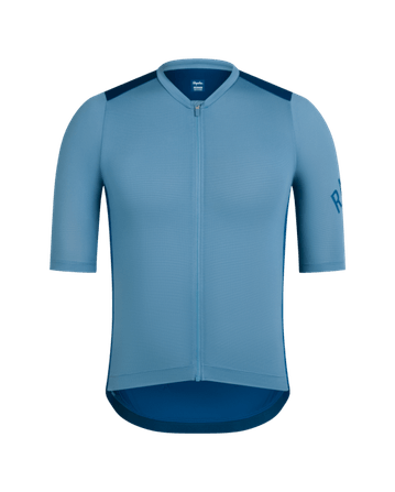 Rapha Mens Pro Team Training Jersey Dusted Blue/Jewelled Blue