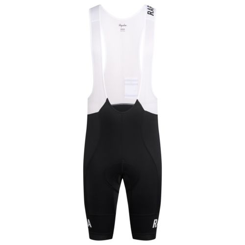 Rapha Mens Pro Team Training Bib Shorts Black/White