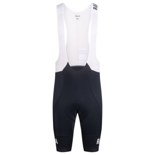 Rapha Mens Pro Team Training Bib Shorts Dark Navy/White