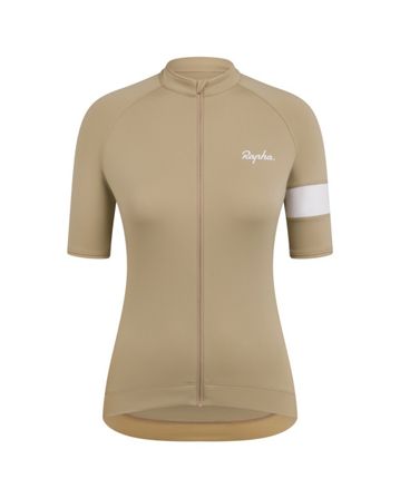 Maillot Rapha Core Femme Tan/White