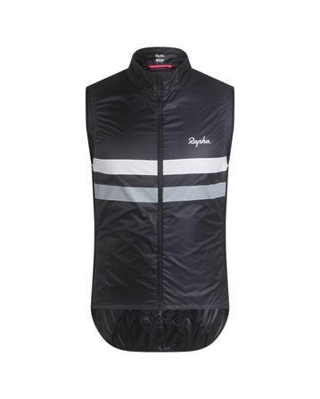 Gilet Rapha Brebet Homme Black/Light Grey/White