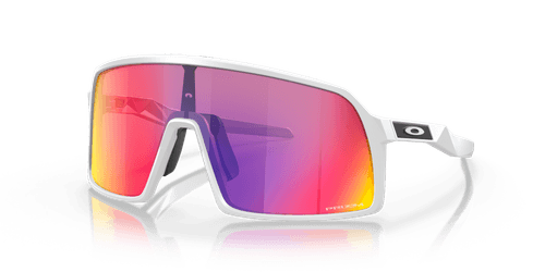 Sutro S Sonnenbrille Oakley Weiß Matt Lens Prizm Road