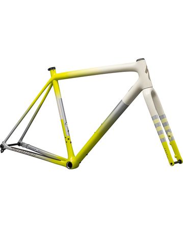 Crux 10R Frameset Specialized 2025 Birch/Ion Metallic/Silver Dust/Taupe