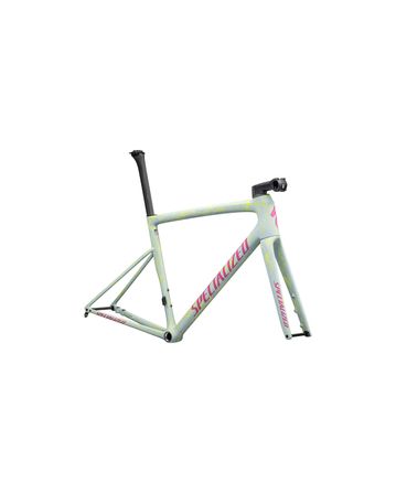 Tarmac SL8 Frameset Specialized 2025 Satin Ion Metallic/Sea Foam Strata/Rebel Pink