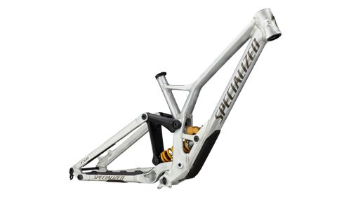 Demo Race Cuadro Specialized 2025 Gloss Flake Silver/Gunmetal/Brushed