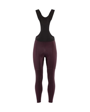 Koma Thermo Lange Trägerhose Etxeondo Damen Aubergine