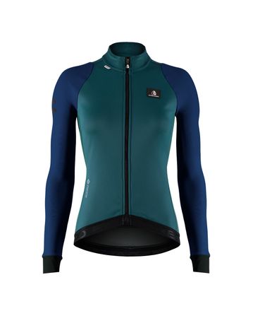 Gor 76 Gore-Tex Windstopper Jacket Etxeondo Woman Dark Green/Navy Blue