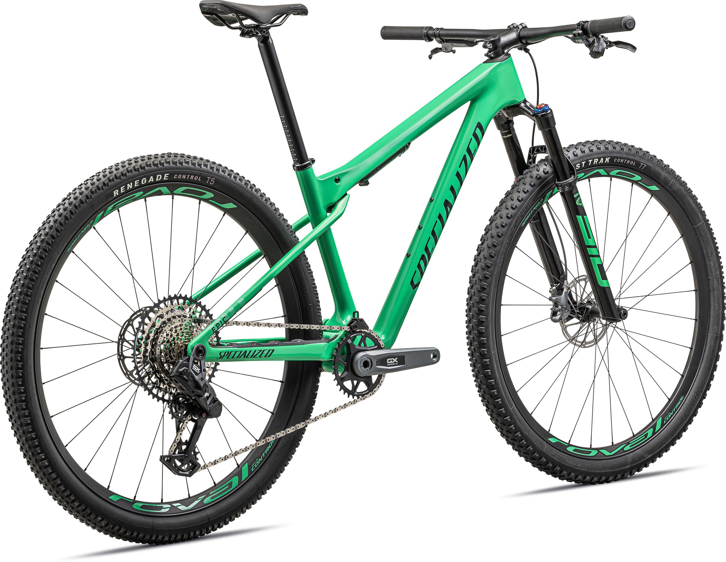 Epic World Cup Expert Specialized 2024 Gloss Electric Green/Forest