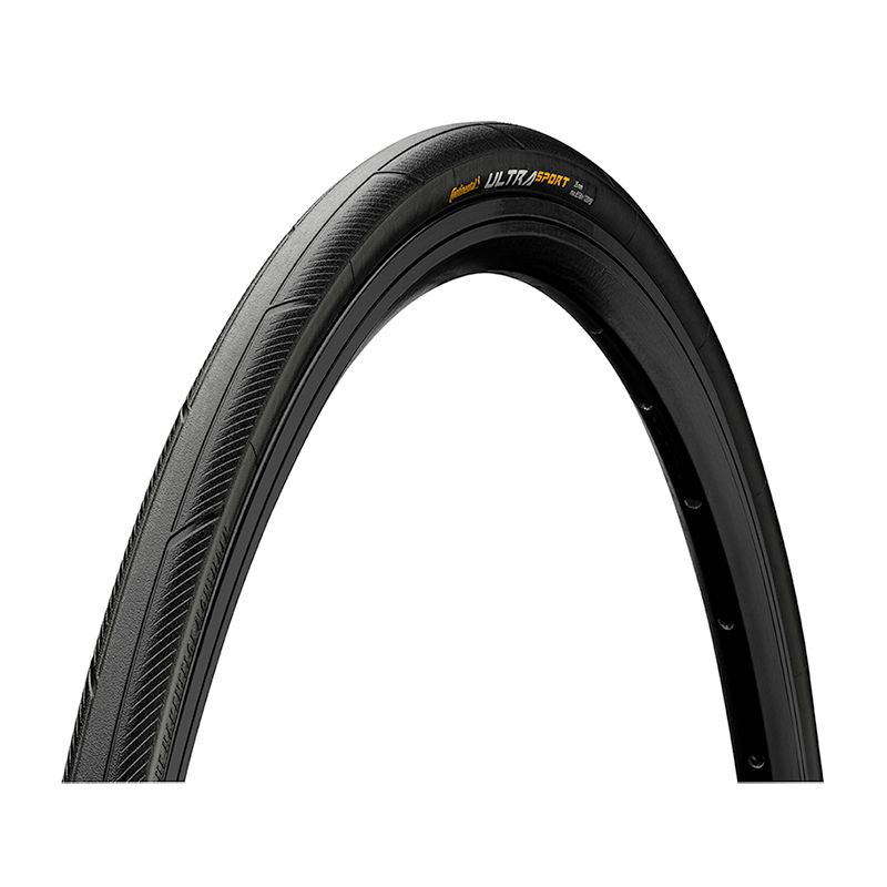 Continental ウルトラスポーツ3 (700x25c-仏式42mm) Ultra Sport 3 Continental Tire 700x25C Folding Black - IBKBike