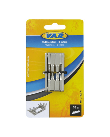 Mini Herramienta Var 8 Funciones Acero Cromado