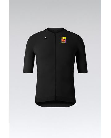 Kurzarmtrikot CX Solid HK Gobik Unisex Schwarz