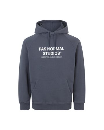 Sweat Capuche Pas Normal Studios Off-Race Logo Unisexe Bleu Classique
