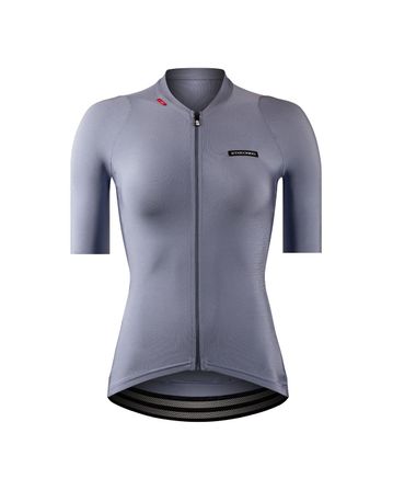 Alda Metallica Kurzarmtrikot Etxeondo Damen Grau Taupe