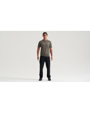 Wordmark T-shirt Manches Courtes Specialized Homme Oak Green/taupe