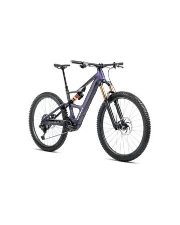 Orbea Rise Lt M10 630w 2025 Tanzanite Carbon View/Carbon Raw Matt