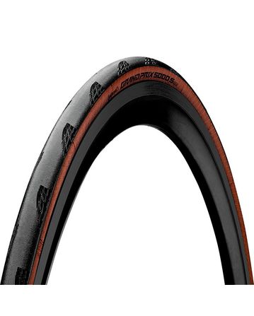 Cubierta Continental Grand Prix 5000 S 700 Tubeless Ready Plegable Negro/Transparente
