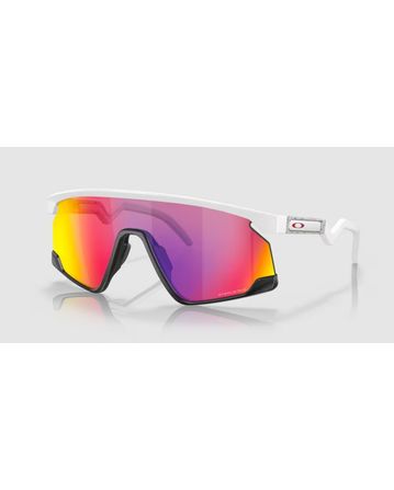BXTR Oakley Sonnenbrille Matte White Matte Black Linse Prizm Road