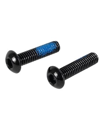 BLT Rapide Handlebar Cable Transition Bolts 2mm Hex Head M3X0.5Px12mm Steel Black 2 Pcs