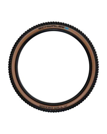 Cubierta Schwalbe Wicked Will 29x2.40 HS614 EVO Super Race Addix SpeedGrip Tubeless Plegable Negro/Marrón