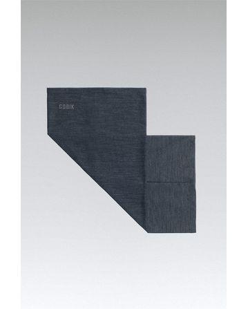 Moonbah Solid Merino Bandana Gobik Unisex Graphite