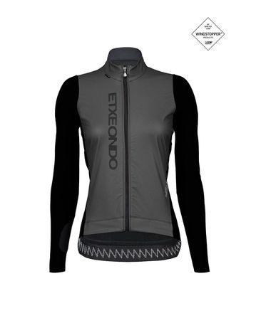 Etxeondo Urrun Fem Gore-Tex Windstopper Jacke Schwarz