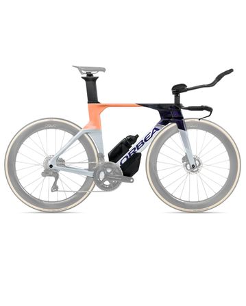 Orbea Rahmensatz Ordu OMX 2026 Halo Silver/Tanzanite/Orange Cloud Gloss