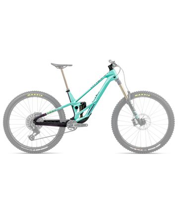 Orbea Cadre Rallon 442 Enduro 2026 Aloha Green/Fantasy Purple Carbon View Gloss