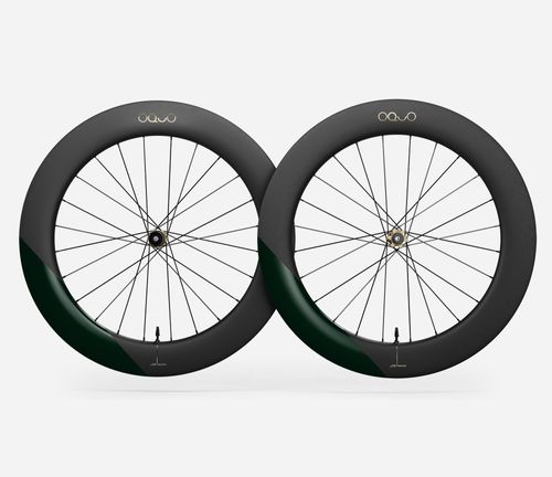 Oquo Juego Ruedas Carretera RA80LTD Sram XDR Metallic Dark Green