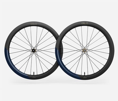 Oquo Wheelset Gravel RP50LTD Shimano HG Metallic Navy Blue