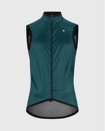 Assos Mille GT C2 Gilet Coupe Vent Foundation Green