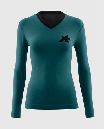 Assos Tactica Women'S LS Tech T-Shirt T5 Foundation Green