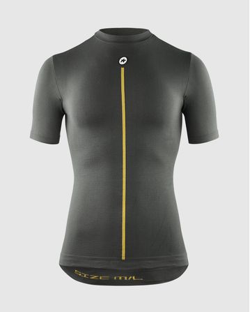 Assos SS P1 Camiseta Interior Primavera/Otoño Anthracite Grey