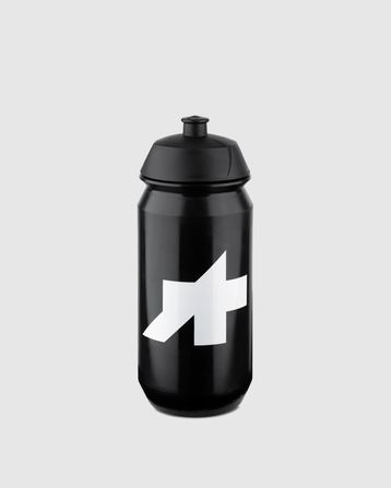 Assos Unterschrift Wasser Flasche 500 ml Schwarz Serie