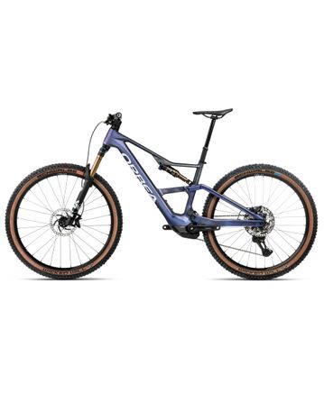 Orbea Rise SL M10 420W 2026 Tanzanite Carbon View/Carbon Raw Matt