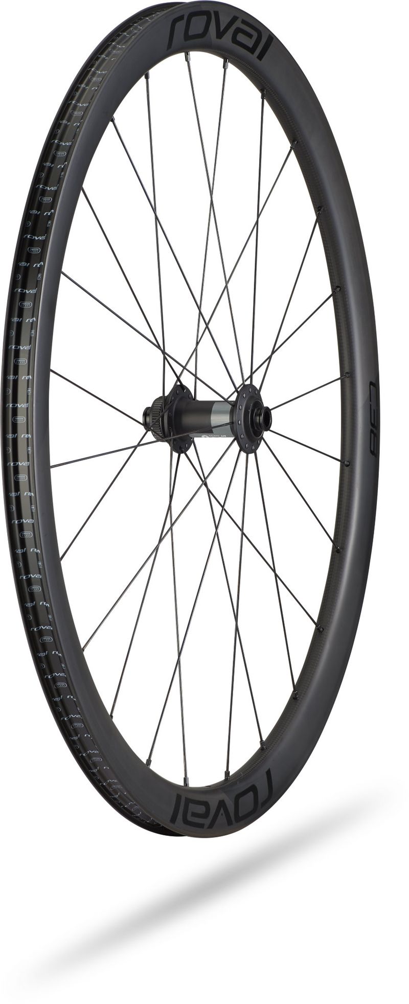 Roval C38 Disc Brake Clincher Wheelset Satin Carbon/Black