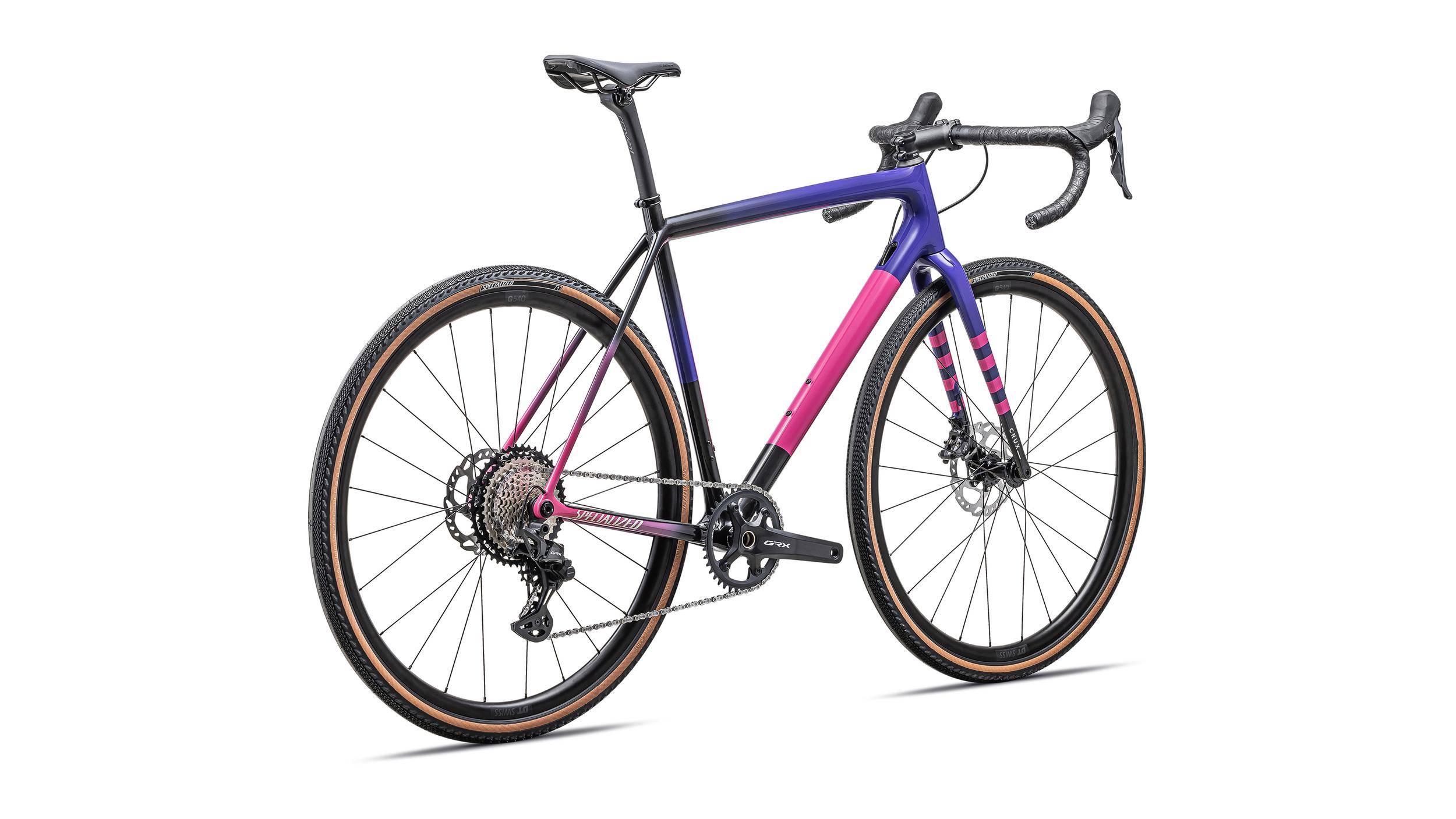 Crux Comp Specialized 2025 Gloss Carbon/Purple Haze/Rebel Pink