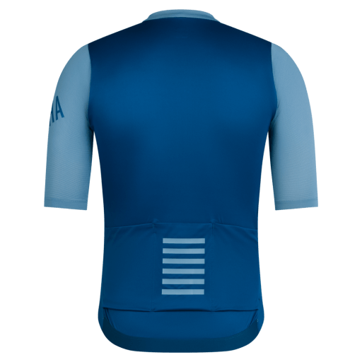 Rapha Mens Pro Team Training Jersey Dusted Blue/Jewelled Blue