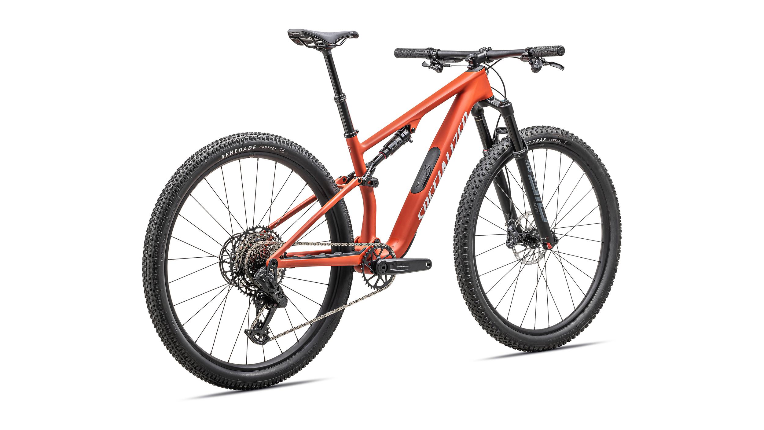Epic 8 Comp Specialized 2025 Satin Deep Orange White - IBKBike