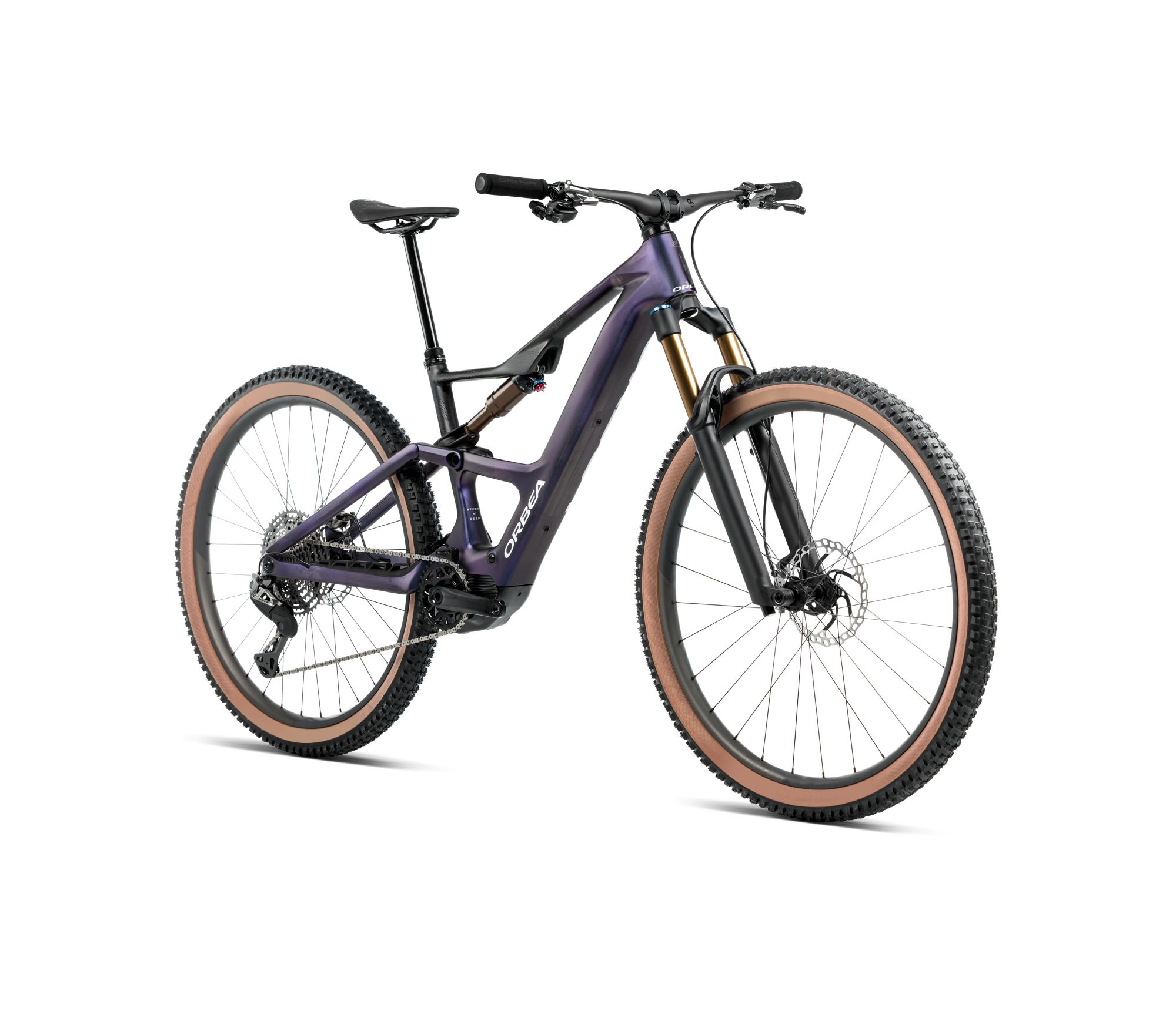 Orbea Rise SL M20 420W 2026 Tanzanite Carbon View/Carbon Raw Matt