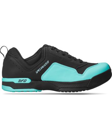 2FO ClipLite Lace Chaussures Vtt Specialized Femme Noir/Turquoise