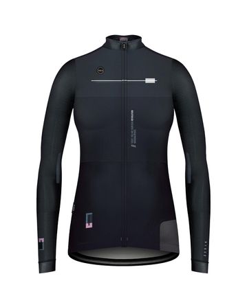 Cobble Maillot Manches Longues Gobik Femme Dark Coal