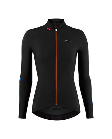 Ibaia Thermal Trikot Etxeondo Frau 2022 Schwarz/Blau Ink
