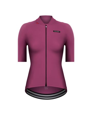 Alda Kurzarm Radtrikot Etxeondo Frau 2022 Himbeere