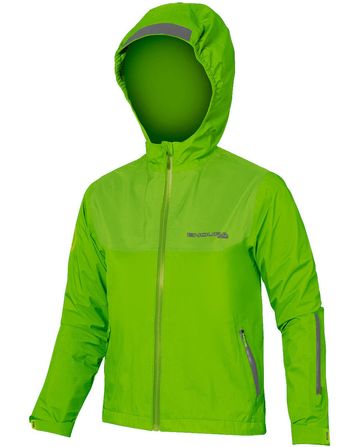 MT500JR Veste Imperméable Endura Enfants Hi-Viz Vert